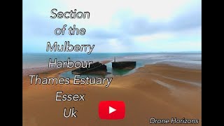 Mulberry Harbour Thames Estuary Essex Uk [upl. by Erdied]