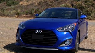 2013 Hyundai Veloster Turbo Review  CAR and DRIVER [upl. by Kneeland585]