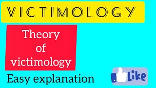 theory of victimology full concept victim  what are theories of victimology victimology [upl. by Eilyac]