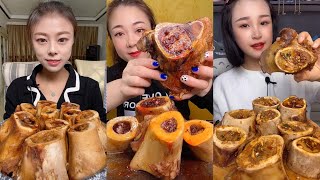 bone marrow asmr mukbang [upl. by Asyl]