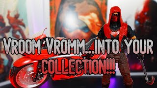 RedHood amp Red Hoods Sportsbike  Overview  dccomics redhood dcmultiverse mcfarlanetoys [upl. by Regan671]