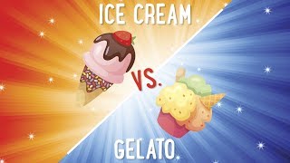 Ice Cream Vs Gelato Whats The Difference  Food 101  Well Done [upl. by Ahsenac]