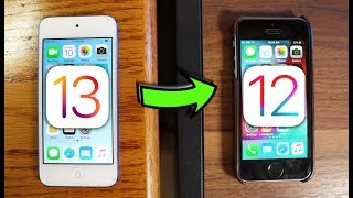 How to Downgrade iOS 13 back to iOS 12 [upl. by Chlores]