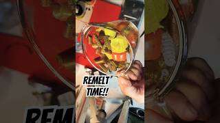 REMELT Color Match of Vegetable Soup softplastics baitmaking [upl. by Gordan776]