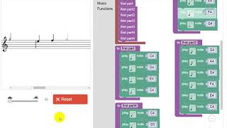 BLOCKLY Games  MUSIC  Level 5 [upl. by Kahl]