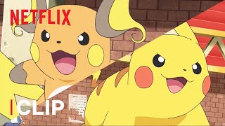 Pikachu vs Raichu  Pokémon Journeys The Series  Netflix After School [upl. by Kcaj]