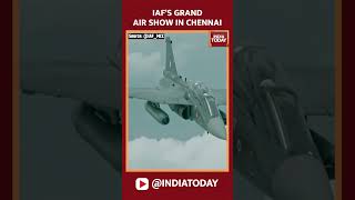 IAFs 92nd Anniversary Spectacular Air Show At Marina Beach Chennai On Oct 6  India Today [upl. by Morris]