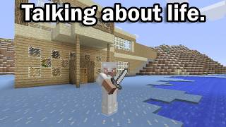 Nostalgic Minecraft Xbox 360 Playthrough  Talking about life [upl. by Alurta676]