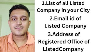 How to find Listed Company for CS Articleship [upl. by Danzig643]