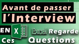 comment resoudre les question de test dembauche en ms EXCEL  Regardez cette video [upl. by Enak1]