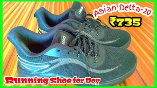 Asian Delta  20 White Sports Shoes Best Quality Shoes Asian Price 735 EVA Sole For Extra Comfort [upl. by Yendis]