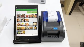 BLUETOOTH PRINTER INSTALLATION WITH LOYVERSE POS  FREE RESTAURANT BILLING APP [upl. by Ikik]