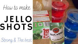 How to make Jello Shots  Vlogmas Day 22 TClarke Lubrun [upl. by Adeuga]