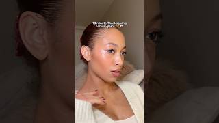 10 minute Thanksgiving natural glam🥰 [upl. by Hadnama]