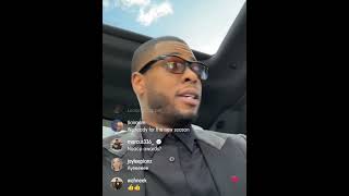 PValley actor J Alphonse Nicholson Lil Murda IG Live 31624 [upl. by Kahl736]