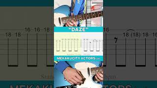 【TABS】Mekakucity Actors OP 「daze」 anime guitar mekakucityactors kagerouproject shorts [upl. by Eberto]