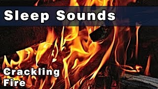 Sleep Sounds Peaceful CRACKLING FIRE White Noise Sound Relax by The Campfire Tonight 12 Hours [upl. by Aicenad740]