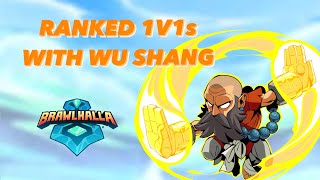 Ranked 1v1 Wins With Wu Shang  Brawlhalla [upl. by Idola449]