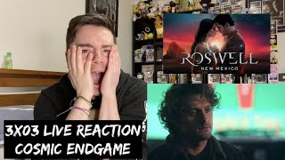 Roswell New Mexico  3x03 ‘Black Hole Sun’ LIVE REACTION [upl. by Yesdnyl]