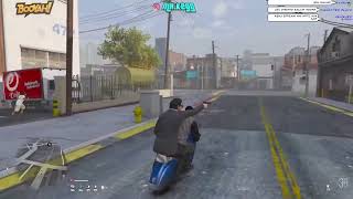 Ismail Bhai and Salim Pheku DRIVEBY on VAGOS  GTA RP [upl. by Ahsienyt]