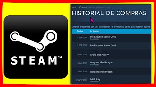 Cómo ver el historial de compras de Steam [upl. by Eille]