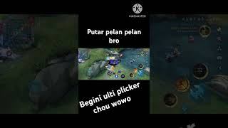 ULTI PLICKER CHOU WOWO 😎😎😎 mlbbidcreator montage [upl. by Ahsyak]