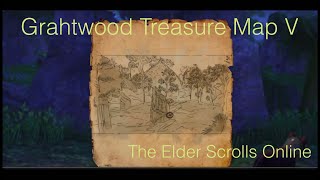 Grahtwood Treasure Map V The Elder Scrolls Online [upl. by Elleinod]