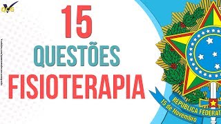 15 Questões de Fisioterapia para Concursos [upl. by Melquist437]