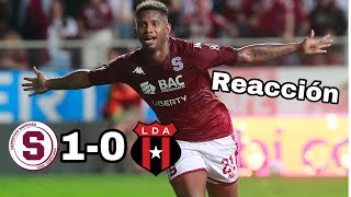 REACCIÓN DESDE EL ESTADIO A SAPRISSA 10 LDA [upl. by Hgielrahc312]