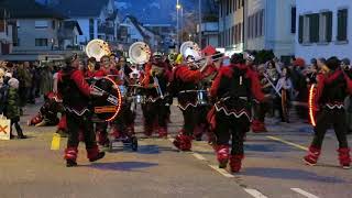 Sprengkommando Bütschwil am Dämmerungsumzug Schmerikon 2019 [upl. by Vogele]