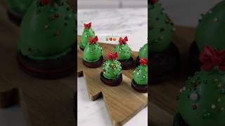 Strawberry Christmas Trees 🎄 christmas baking [upl. by Gomer383]