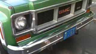 1974 GMC SIERRA 2500 Camper Special [upl. by Mattson984]