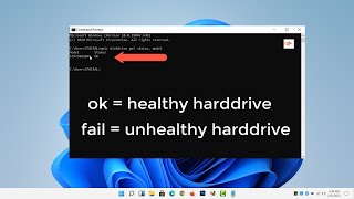 Your Laptop Harddrive Healthy or Unhealthy check in Windows 11  Windows 11  harddrive status [upl. by Berey]