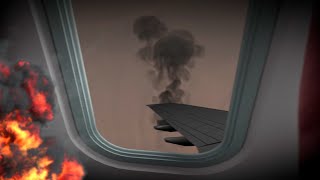 Inside a PLANE CRASH FPS Animation [upl. by Willy]