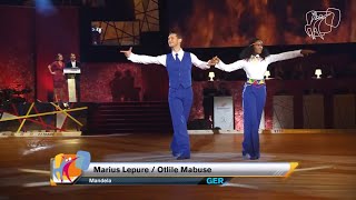 Otlile Mabuse amp Marius Iepure  3rd place  2014 PD World Showdance Latin [upl. by Tenney]