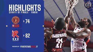 Umana Reyer Venezia – UNAHOTELS Reggio Emilia  Quarti di finale  Gara1 [upl. by Ettenahs861]