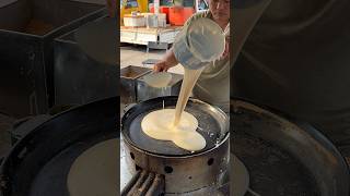 Popular Peanut Corn Pancake  Malaysian Street Food [upl. by Yearwood]