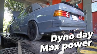 1jz swap 190E Mercedes can it make 500hp [upl. by Stanwinn]