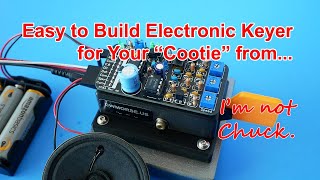 Easy to Build Electronic Keyer for Your quotCootiequot [upl. by Ludie639]