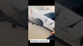 Toyota Mark 2 Grande Burnout 😍 at PakWheels auto show Peshawar [upl. by Aneehc500]