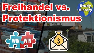 Freihandel vs Protektionismus I Wirtschaftspolitik Freihandel und Protektionismus im Vergleich [upl. by Berghoff997]