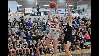 New Lothrop vs Michigan Center Girls Regional Final Basketball Video Highlights [upl. by Viehmann144]