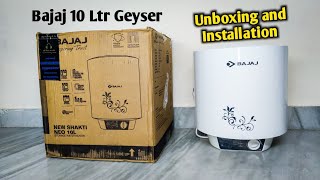 Bajaj Neo Shakti 10 Ltr Geyser  Best 10 Ltr Geyser For Home [upl. by Venetia]