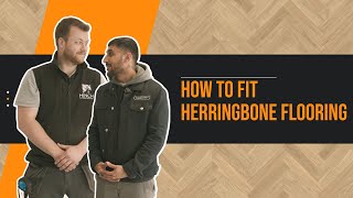 How To Install Herringbone Flooring Best Video On Youtube [upl. by Quirk400]