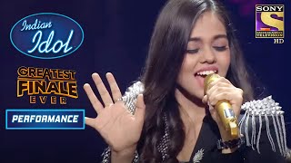 Shanmukha Priya का धमाकेदार Performance quotBang Bangquot पे Indian Idol Season 12  Greatest Finale Ever [upl. by Nelav]