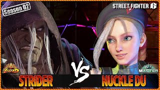 STREET FIGHTER 6 🩸 801 Strider M BISON vs NuckleDu CAMMY 🩸 SF6 High Level Match 🩸 [upl. by Suiratnod]