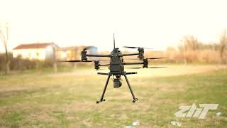 Delivery Drone  NAGA X8 Coaxial Quadcopter [upl. by Mairim]