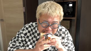 【擬似Mac】マフィンとハンバーガーを食う【飯テロ】【飯動画】 [upl. by Estren]