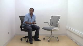 Humanscale Diffrient World Ergonomic Task Chair [upl. by Hgielram]