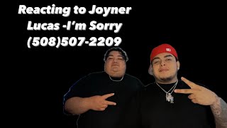 Reacting To Joyner Lucas Im Sorry 5085072209 [upl. by Knorring]